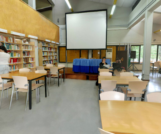 Instalações da Biblioteca em formato flash