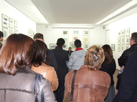 Visitantes da exposição 1
