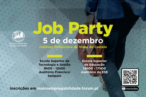 cartaz Job Party